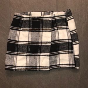 Skirts - Plaid fleece skirt Skirts - Plaid fleece skirt